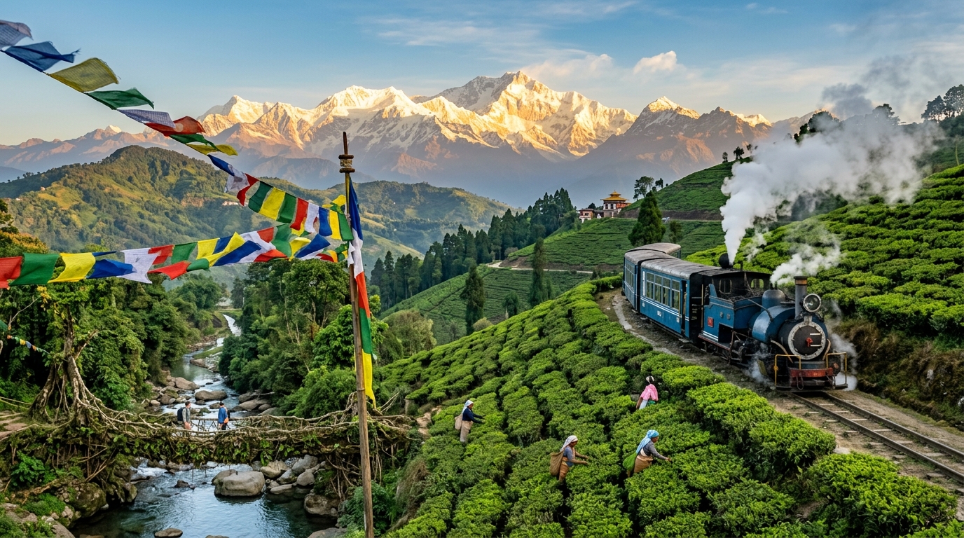 Darjeeling & Gangtok Himalayan Serenade (5 Nights / 6 Days)