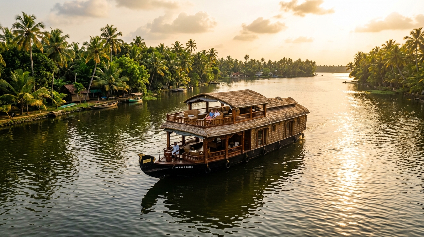 Complete Kerala: Hills, Backwaters & Kovalam Beaches
